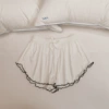 1105# white single shorts