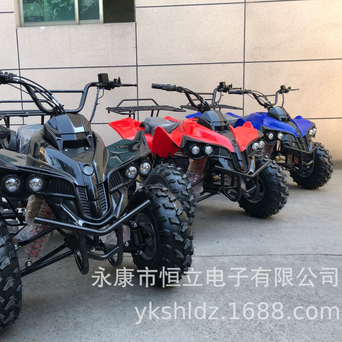 专拍直供沙滩车四轮越野摩托车大小霸王双人场地沙漠山地车电动车