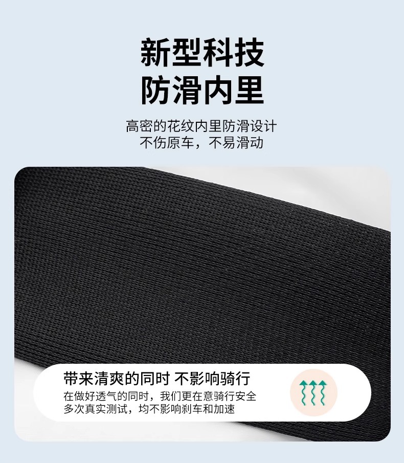 Electric Rider Handlebar Cover, Motorcycle Universal Anti-Slip, Anti-Sweat and Wear-Resistant, Cute Cartoon Bicycle Grip Cover, Breathable