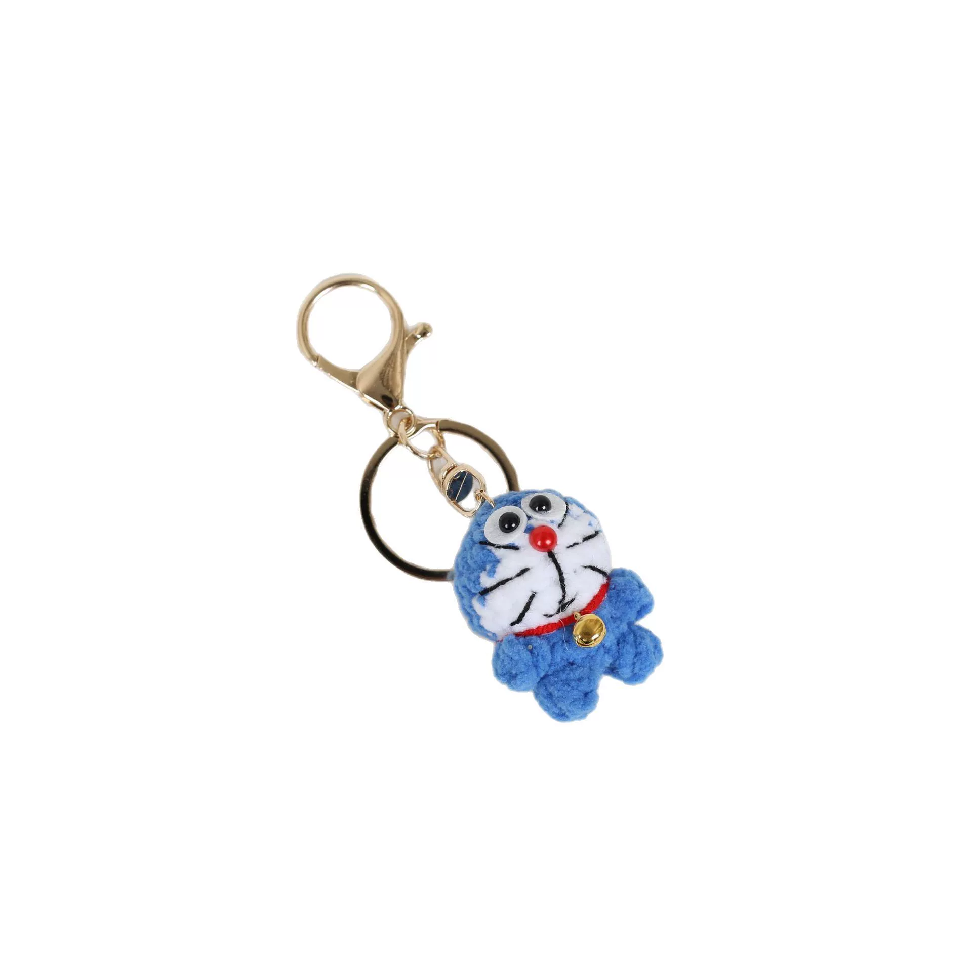 Japanese cute pendant, minifigure, fuchsia children's doll, Doraemon