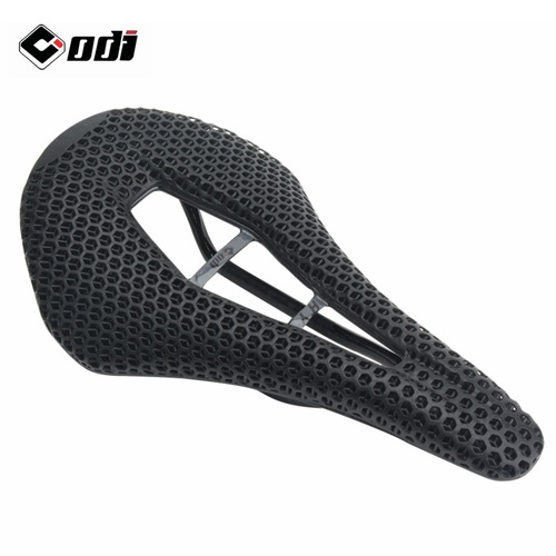 ODI bicycle riding saddle 3D printed cushion road bike competition hollow comfortable breathable carbon fiber cushion