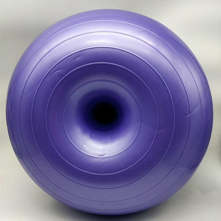 21 nueva Bola de yoga donut engrosado 55cm gran yoga Apple bola fitness casa en stock