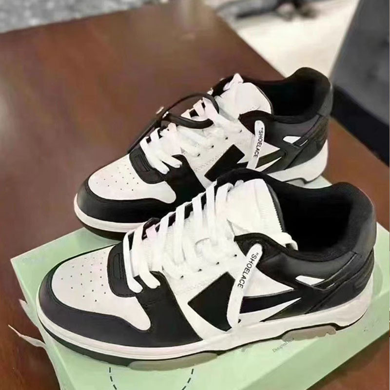 Ow flecha zapatos de tablero blanco y negro Panda hombres Dunk deportes moda marca pareja casual zapatos blancos mujeres Comercio exterior orden original