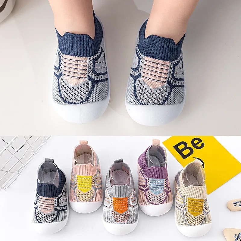 Autumn and summer new mesh baby boy toddler shoes women's baby shoes spring and autumn breathable soft non-slip fly woven children's shoes