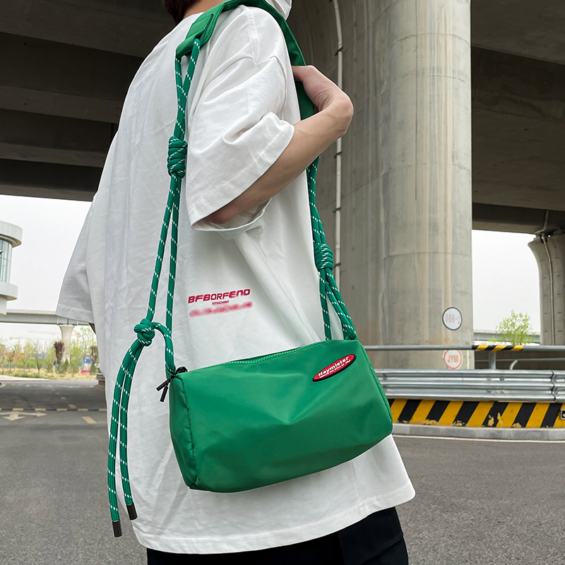 休闲包女睿营中性斜挎包防水男生通勤包挎包潮牌单肩包运动骑行包