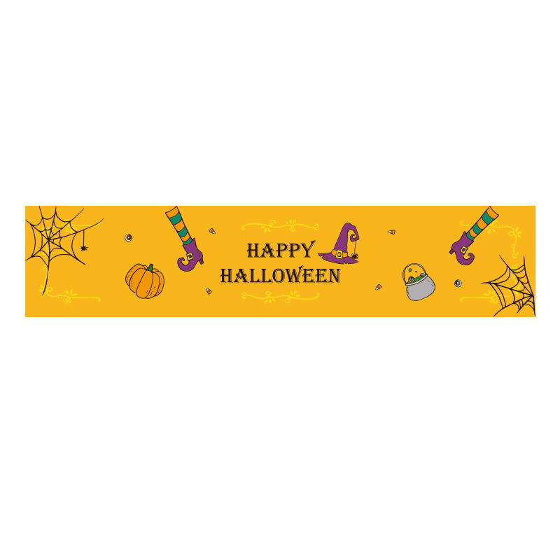 2021 nuevas decoraciones de Halloween camino de mesa mantel Decoración de mesa escena atmósfera diseño personalización