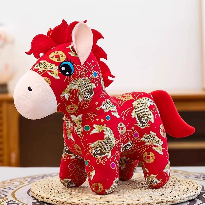 Плюшевый маскот, игрушка, поні, тряпичная кукла, год маскот, подарок на день рождения