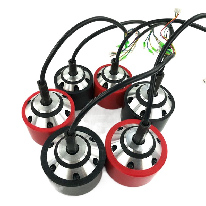 Yunette 70/83/90mm monopatín eléctrico Motor de cubo de rueda de alta potencia monopatín Borde de accionamiento eje de presión Rueda de la Pu