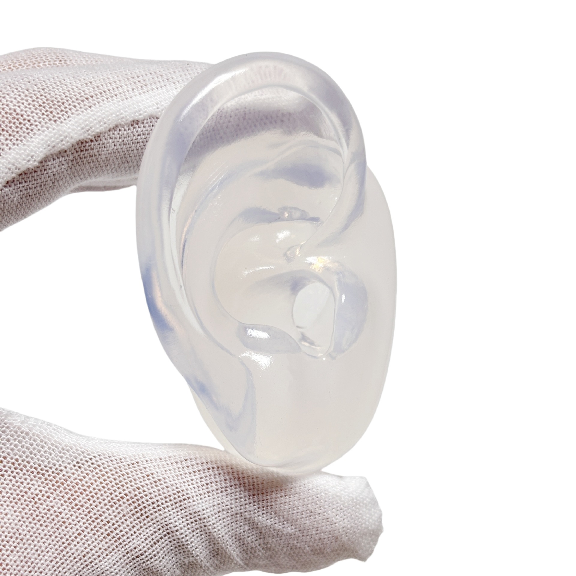 auriculares de silicona modelo de canal auditivo auricular auriculares audífonos auriculares perforación auriculares estante de exhibición joyas pendientes