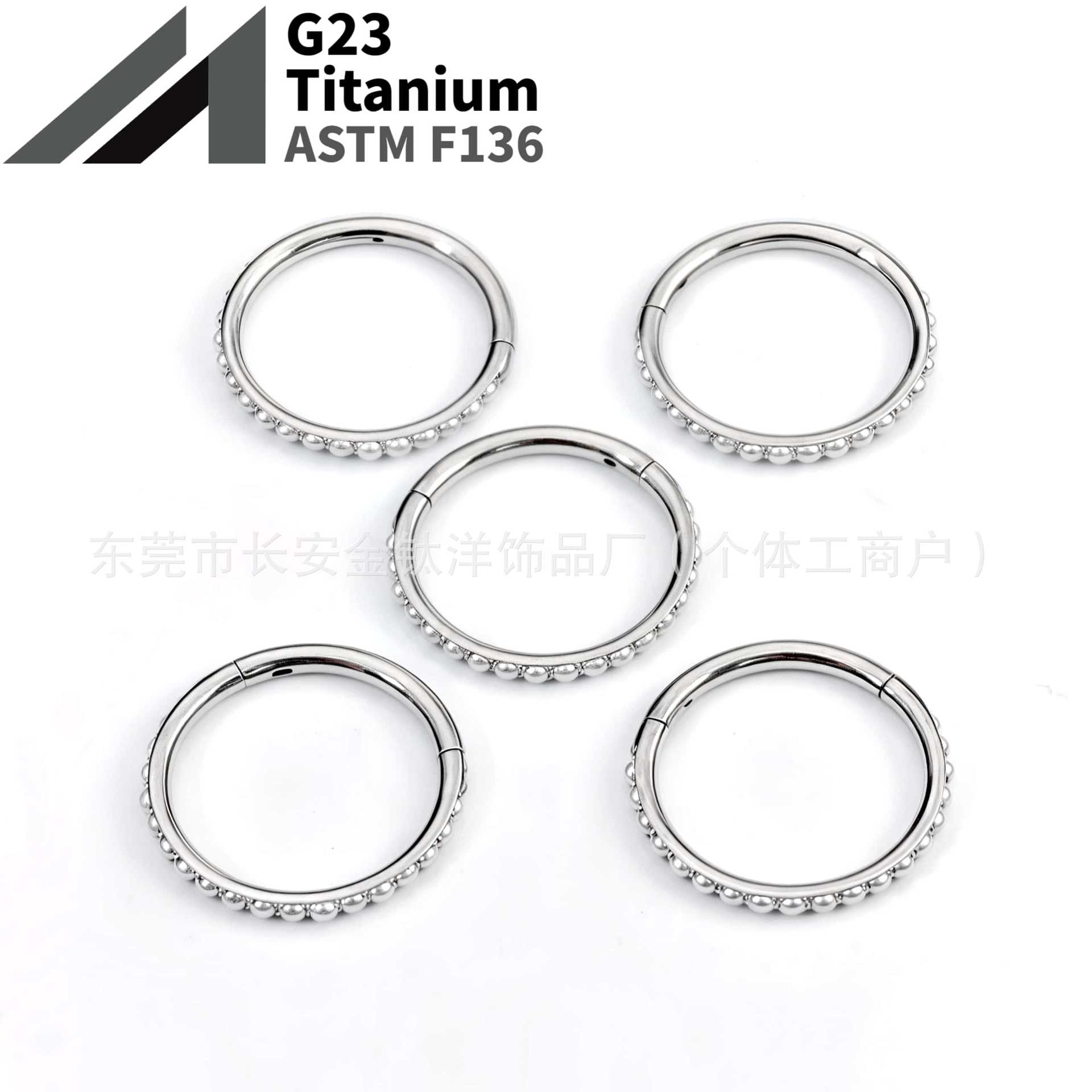 16G labret stud size and finish detail