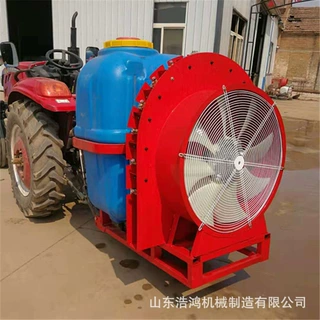 工厂定制拖拉机牵引喷药车大型风送打药机双风机高塔喷雾机