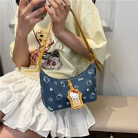 HelloKitty Hello Kitty с принтом подмышки модная дикая женская сумка через плечо легкая роскошная сумка на плечо