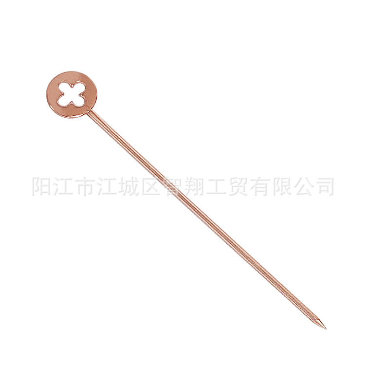 Palillos creativos de acero inoxidable 304 para frutas, palillos para cócteles, tenedores para frutas, accesorios para vino, agujas decorativas, agujas para aceitunas, agujas para cócteles