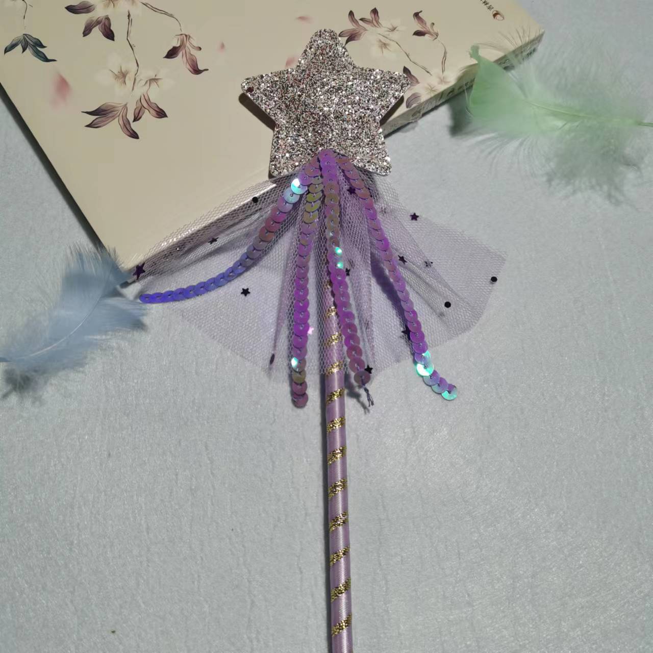 Show de baile infantil Ángel alas unicornio elfo alas coloridas trajes de fiesta accesorios espectáculo vestido