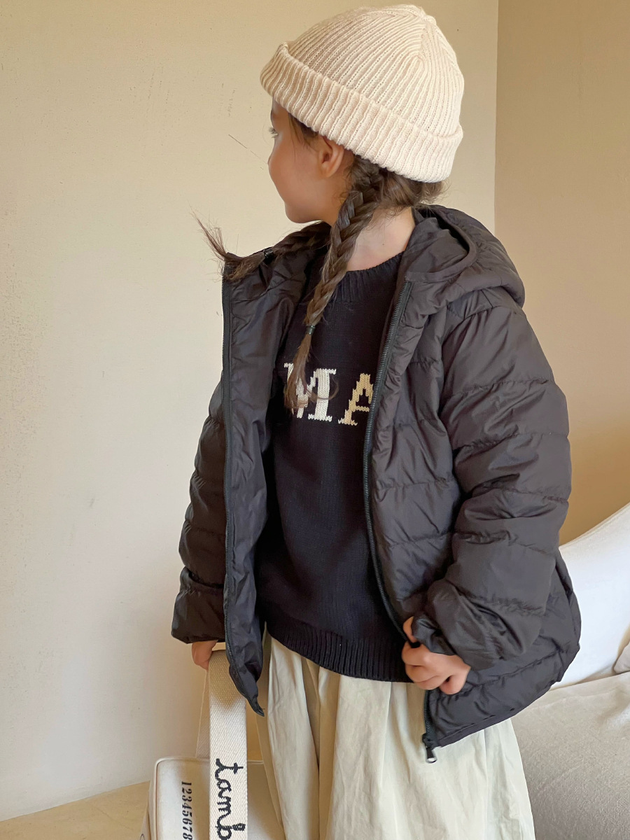 Nuevo Otoño e Invierno Chaqueta ligera para niños chaqueta de invierno para niños medianos y grandes chaqueta de invierno para niños al por mayor en vivo