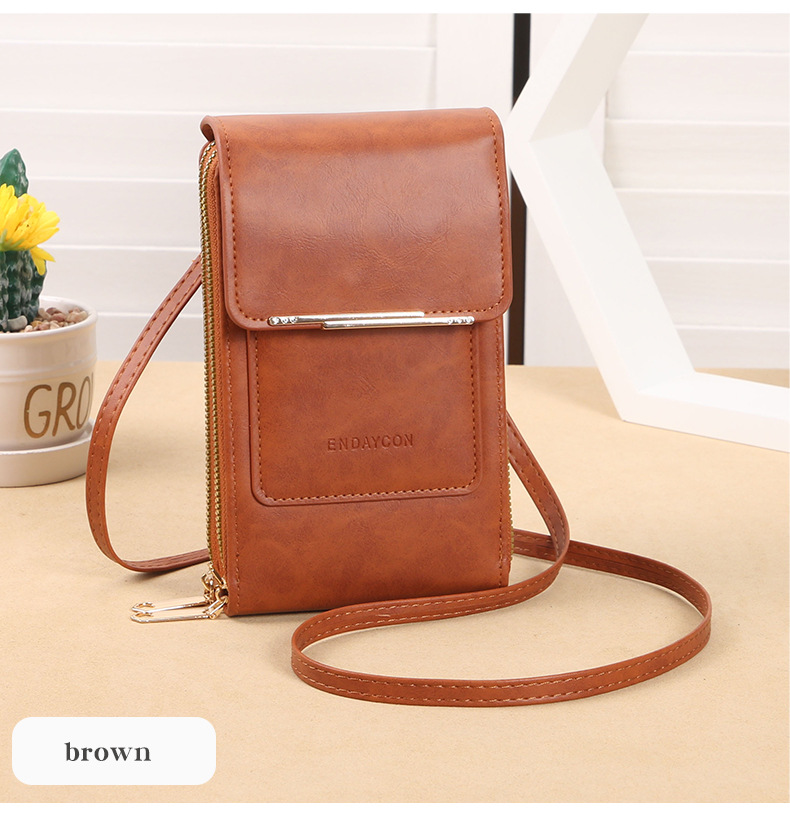 Nuova collezione primaverile da donna portafoglio monospalla a tracolla edizione coreana borsa multifunzionale per cellulare_voghion.com