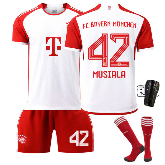 2324 Bayern home 9 Kane football uniform 25 Muller 7 Gnabri 10 Sane 42 Musilla wholesale