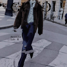 外贸2025新款z@欧美风女装时尚休闲宽松百搭双面穿外套速卖通跨境