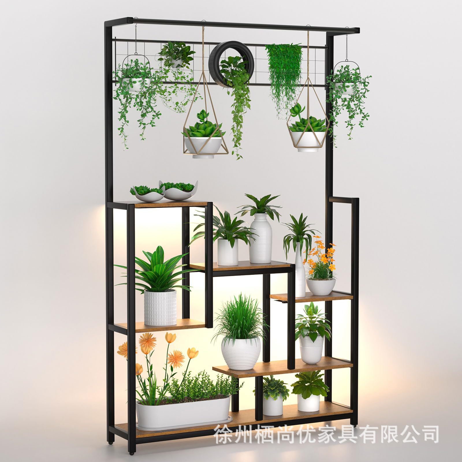 블랙 + 식물 성장 조명 포함