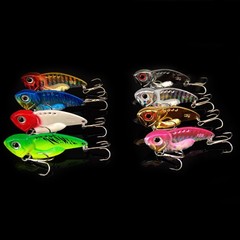 Zinc alloy Lua bait Doudou VIB thickened three-hook, long-distance casting in fresh water and sea water, sea fishing for perch