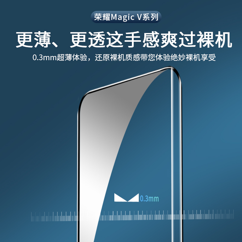 Adecuado para Honor X50Pro templado película nueva superficie curva x5pro teléfono móvil película de pantalla completa cubierta HD UV pegamento completo