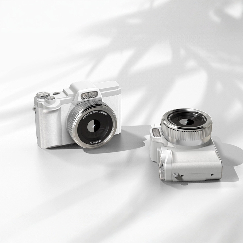 2025 Cross-border New Micro Single Digital Camera HD Selfie CCD Front and Back Double Photograph Student Party Beauty Camera A1