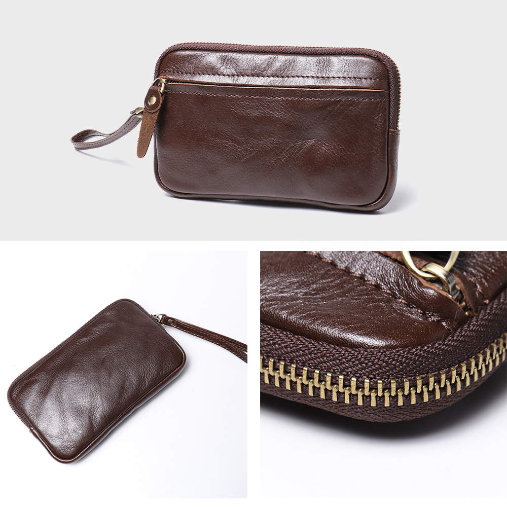 Solid Color Leather Handbag with Cotton Lining for Daily