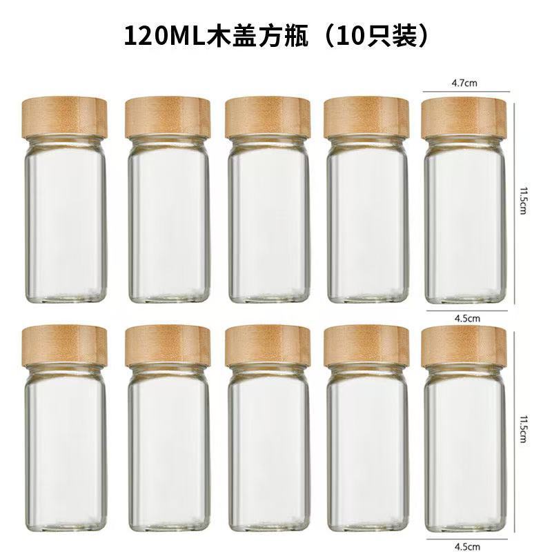 Botella de condimento cuadrada transfronteriza, caja de condimento, embotellado, cocina multipropósito, barbecue, salpicador de condimento