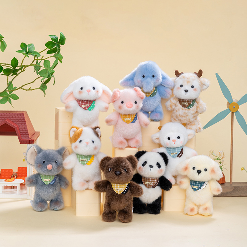 Scented Plush Animal Charms: Monkey, Elephant, Puppy, Deer, Panda Bag Charms, in Stock for Mixed Wholesale Scented Plush Animal Charms: Monkey, Elephant, Puppy, Deer, Panda Bag Charms, in Stock for Mixed Wholesale
