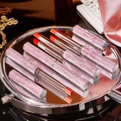 七夕情人節日禮物口紅四支禮盒裝細管口紅網紅直播聖誕節新品