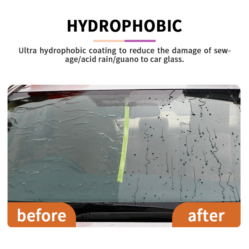 Jb-Xpcs-2 Car Glass Rain Repellent Windshield Nano Coating Spray Waterproof Wiper Car Window