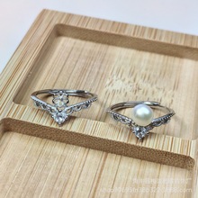 hotͨ�w���yS925�ʹڽ�ָ����diy�y�������l5055mm�����ָ����