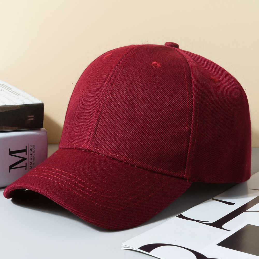 Gorra de béisbol de sarga al por mayor, gorra casual de moda para hombres y mujeres