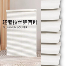 新款防窥百叶窗打孔遮光卫生间办公室浴室升降卧室卷帘防水遮阳帘