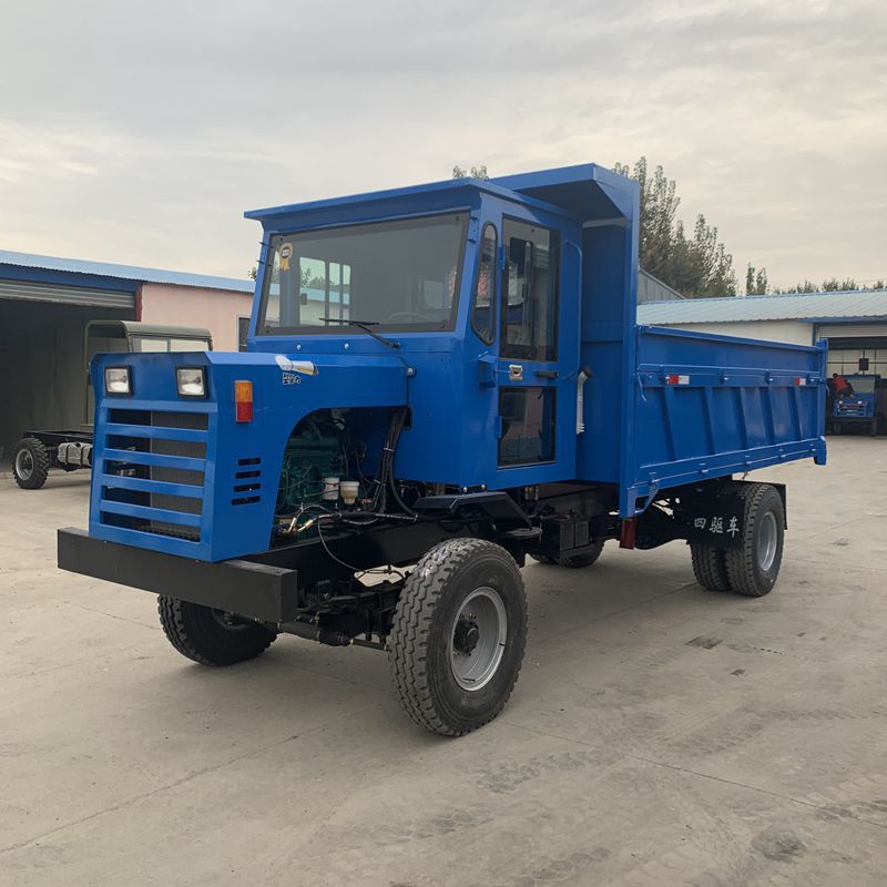 断气刹安全稳定农用四驱车 建筑工地柴油四不像运输车