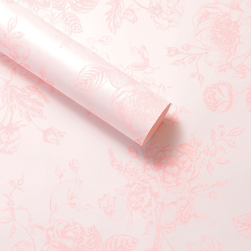 Flower Art Paper 10 hojas de polvo de cornel (película impermeable) 38*50c;10 hojas/paquete