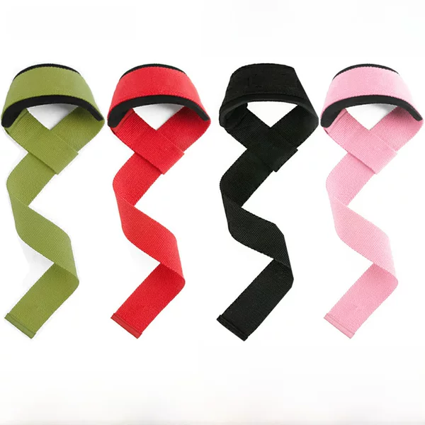Mkas Wrap-Around Deadlift Support Belt Fitness Resistance Belt Non-Slip Wrist Support Pull-Up Support Belt Sports Protective Gear