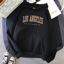 羳ŷ롿Los Angeles, California Usa City Leopard Hoodie