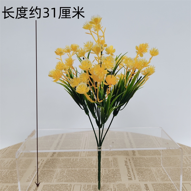 zh花玫瑰花摆设花束单支套装客厅装饰花艺塑料花绢花假花摆件|undefined