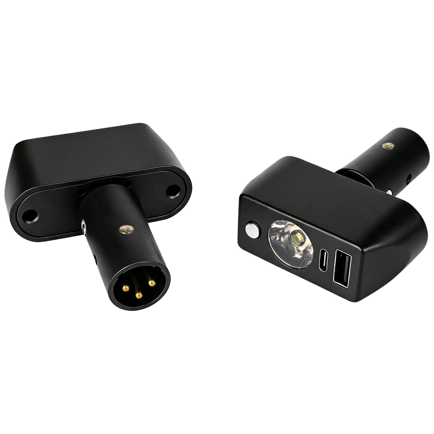 Canon Head to USB Lithium Battery Universal Charging Plug Electric Vehicle Light Charging Port Conversion Cable Connector Output Line