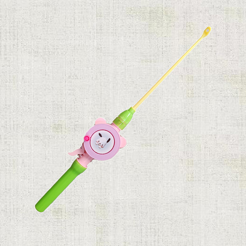 马卡龙卡通鱼竿45cm