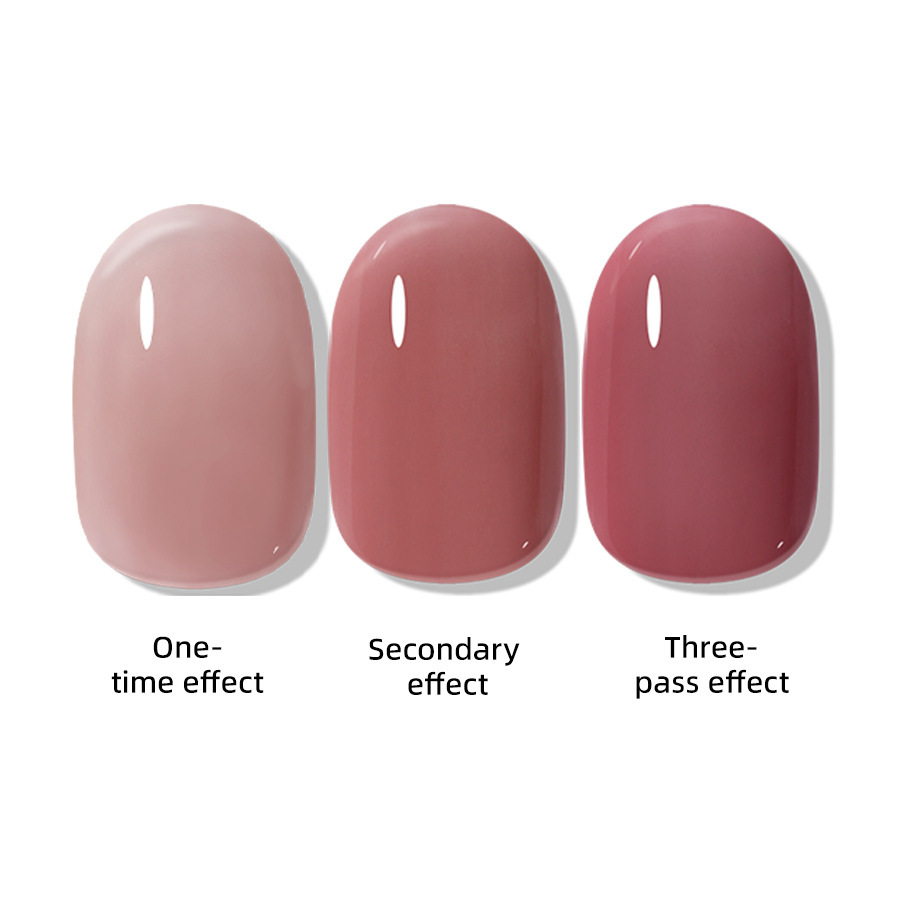 Pure Color new white nail polish glue nude transparent nail polish shop special high-grade nail polish lasting firm Factory wholesale