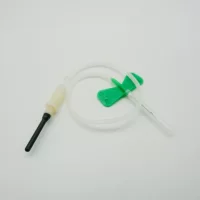 Зеленая бабочка игла 21 г butterfly needles забор крови только для одноразового использования