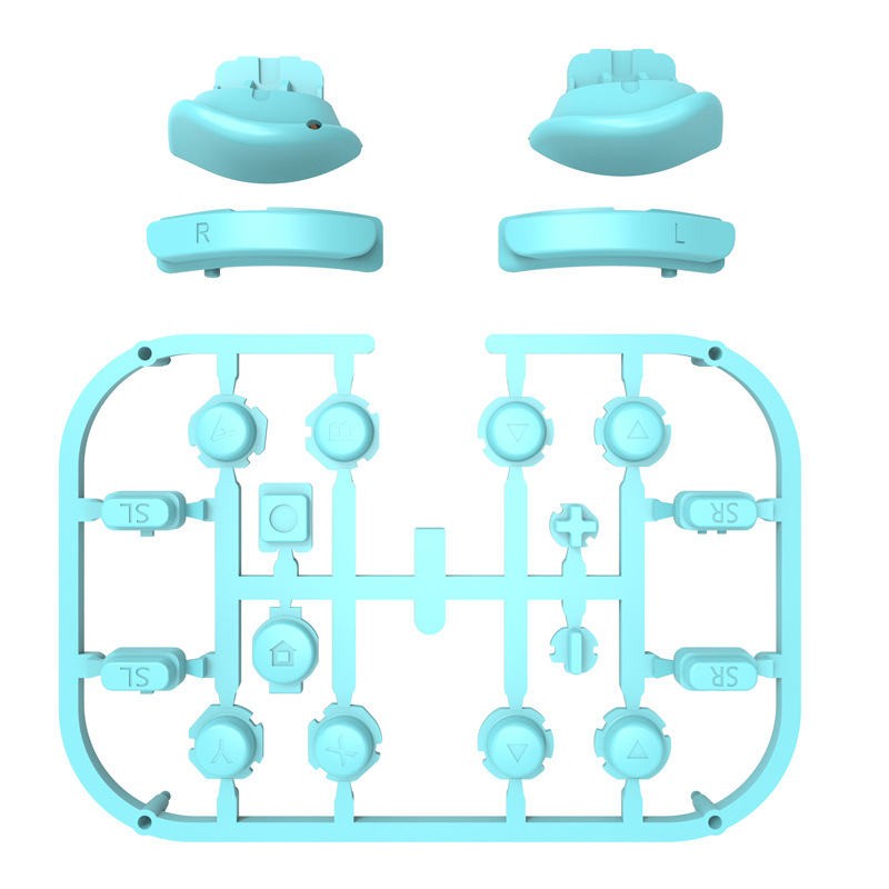 Nintendo interruptor de botón combinación ZL/ZR/L/R joycon Tecla de hombro ABXY tecla de dirección conjunto completo de botones