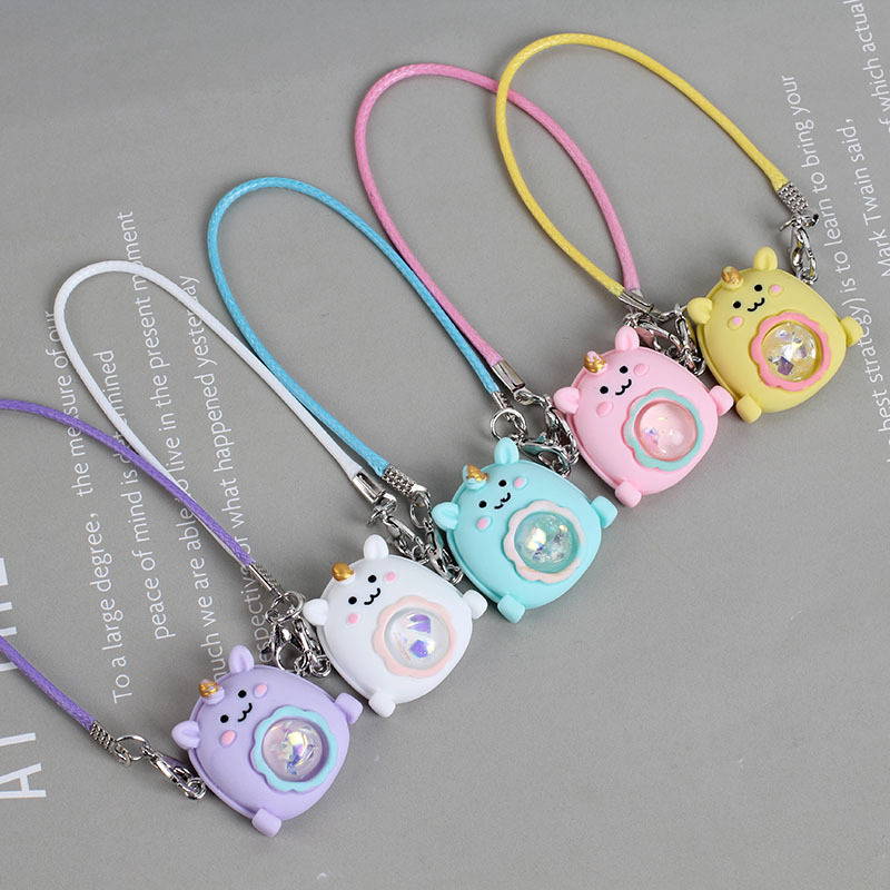 Dollhouse accesorios modelo OB11 accesorios de escena BJD unicornio colgante mochila mochila