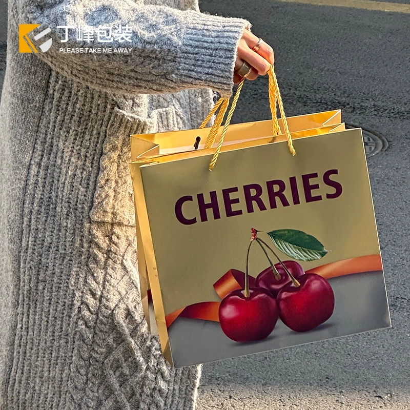 Внешняя сумка для упаковки вишни на 2.5kg / 2kg / 1.5kg / 1.0kg вишен, сумка-тоут для вишен