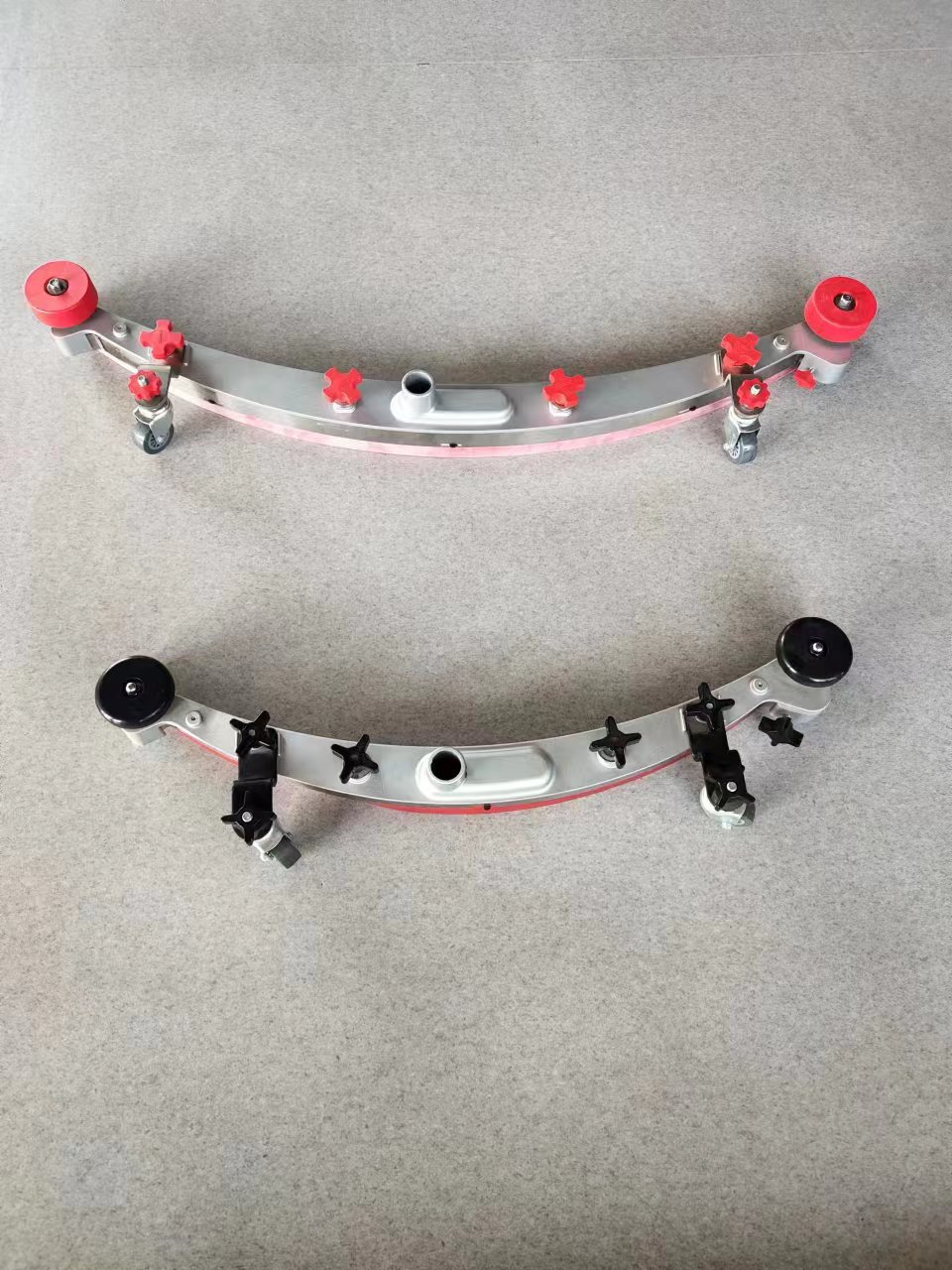 洗地机吸水扒支架总成塑料月牙板不锈钢压条压板轮子螺丝螺帽配件