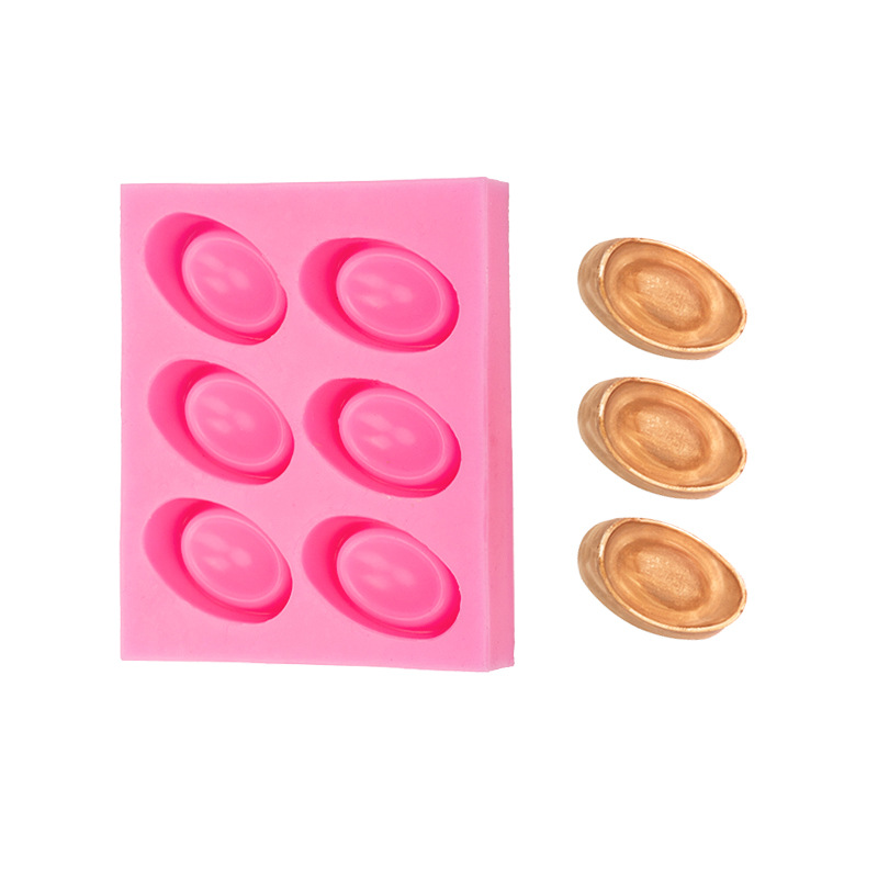 Estilo chino Lucky lingote de oro forma silicona molde creativo hornear pastel chocolate decoración hecha a mano jabón