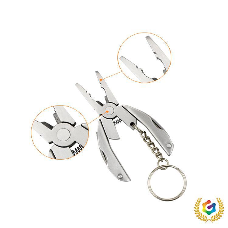 ∴工厂现货多功能钳迷你龟背折叠钳带翼甲虫创意户外多用便携工具