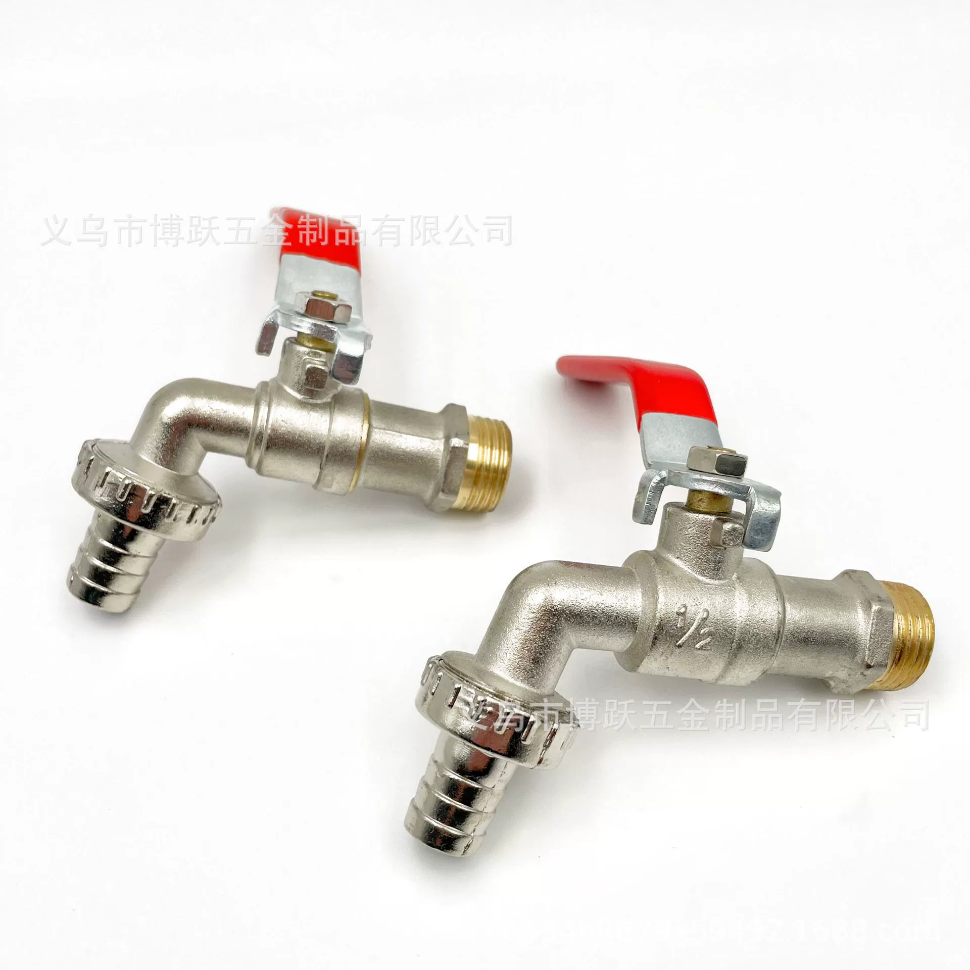 Полу-медная полу-цинковая Насадка для воды 4 точки 6 точек плоская ручка Насадка для воды трансграничная стиральная машина Садовый мяч сердечник быстро открытый кран